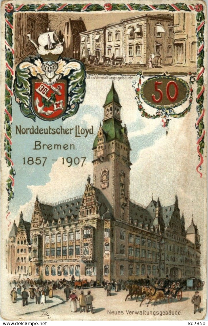Bremen - Neorddeutscher Lloyd 1907 - Bremen