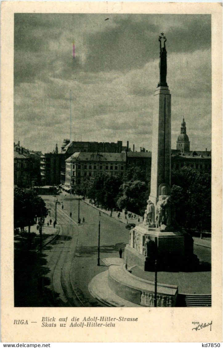 Riga - Adolf Hitler Strasse - Lettonia