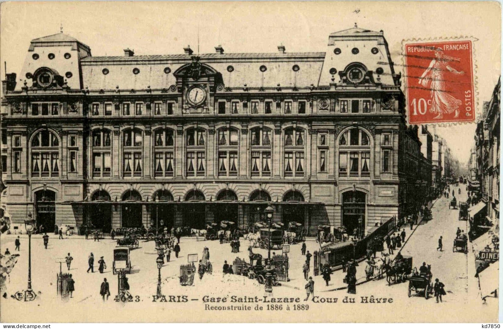 Paris - Gare Saint Lazare - Metro, Stations