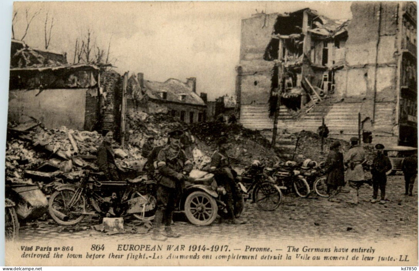Peronne - European War - Peronne