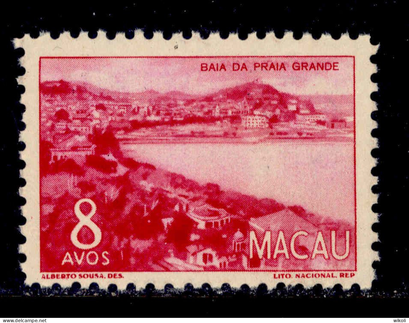 ! ! Macau - 1948 Local Motifs 8 A - Af. 330 - No Gum - Nuovi