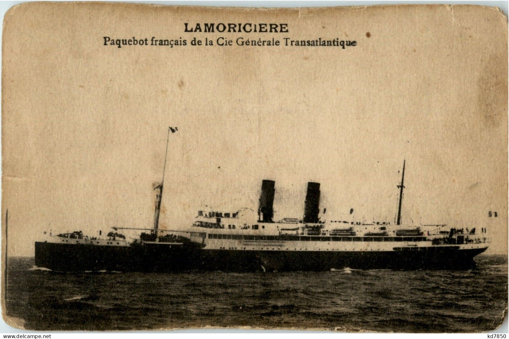 Lamoriciere - Steamers