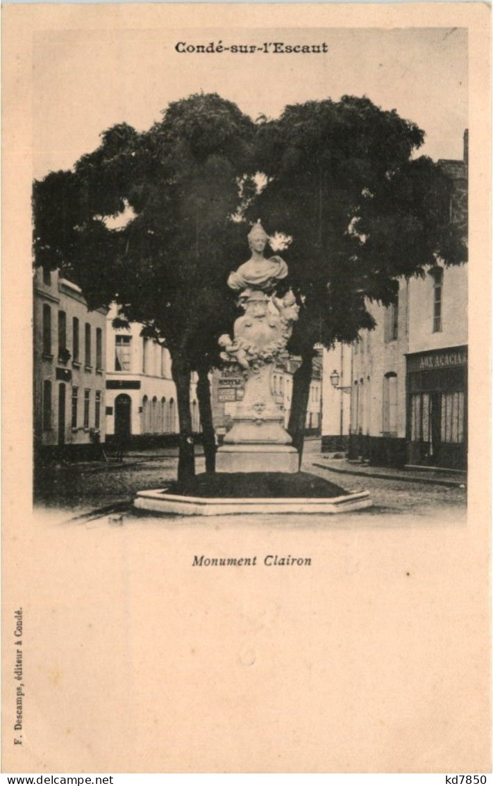 Conde - Monument Clairon - Conde Sur Escaut