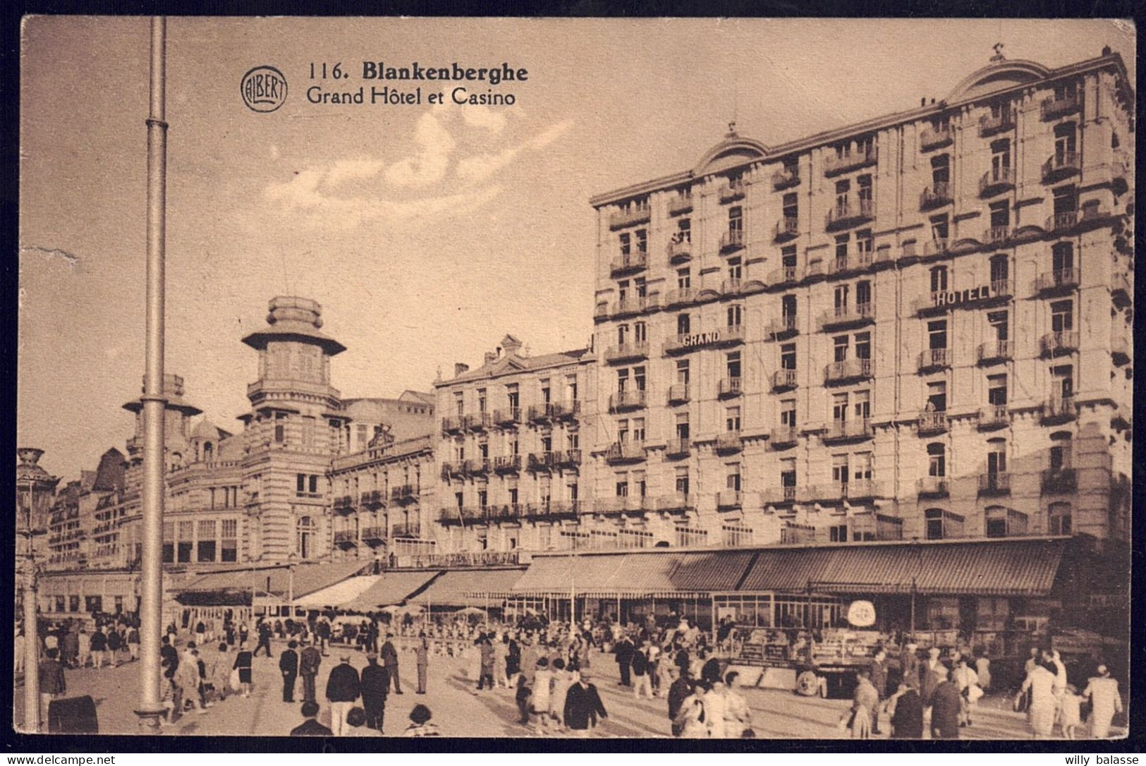 +++ CPA - BLANKENBERGE - BLANKENBERGHE - Grand Hôtel Et Casino   // - Blankenberge