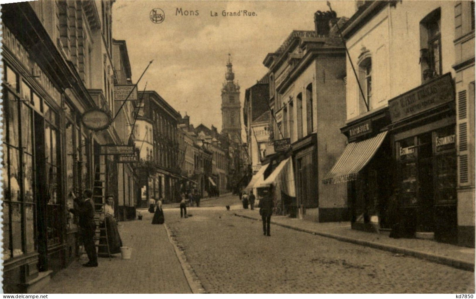 Mons - La Grand Rue - Mons