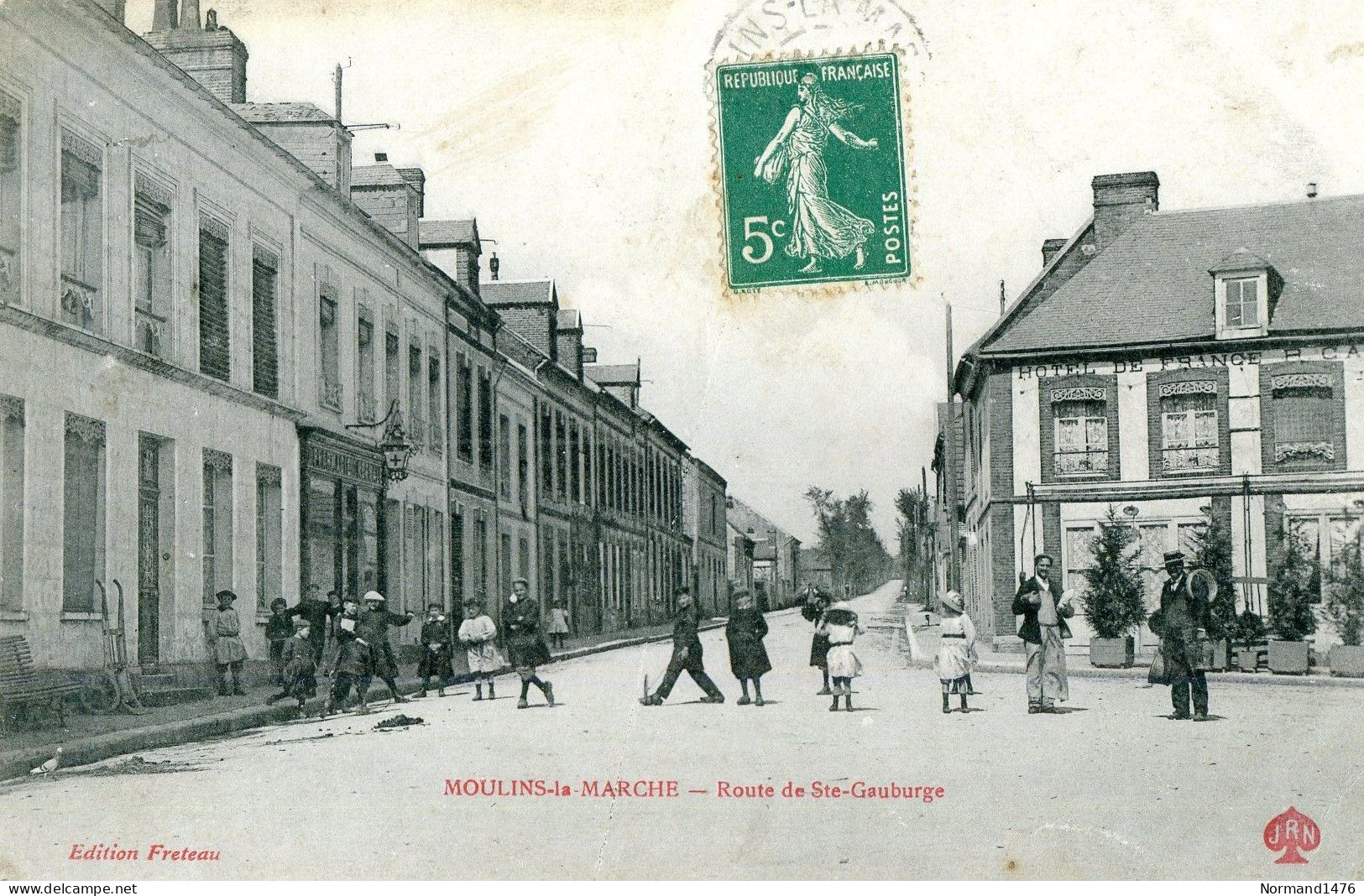 Route De Ste Gauburge - Moulins La Marche