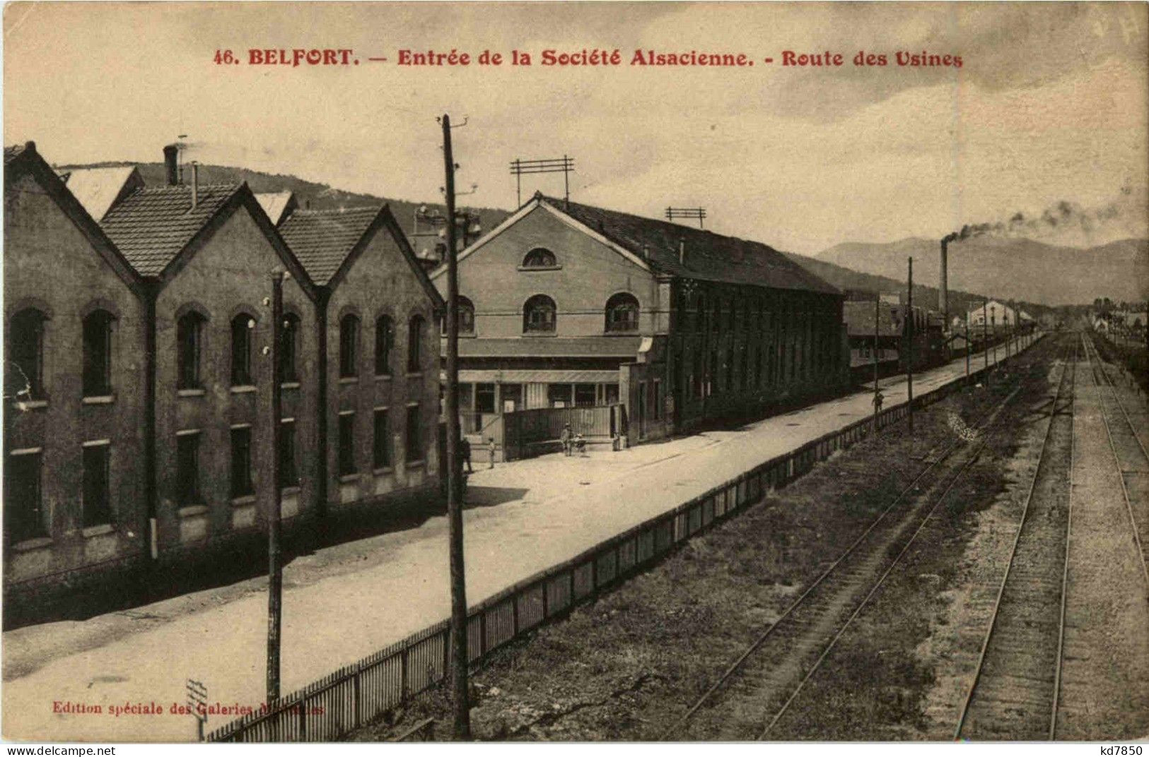 Belfort - Entree De La Societe Alsacienne - Belfort - Ciudad
