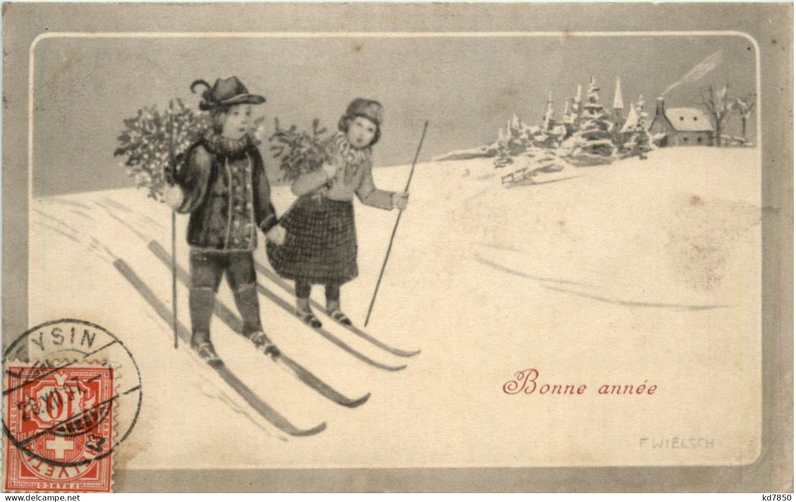 Neujahr - Ski - Winter Sports