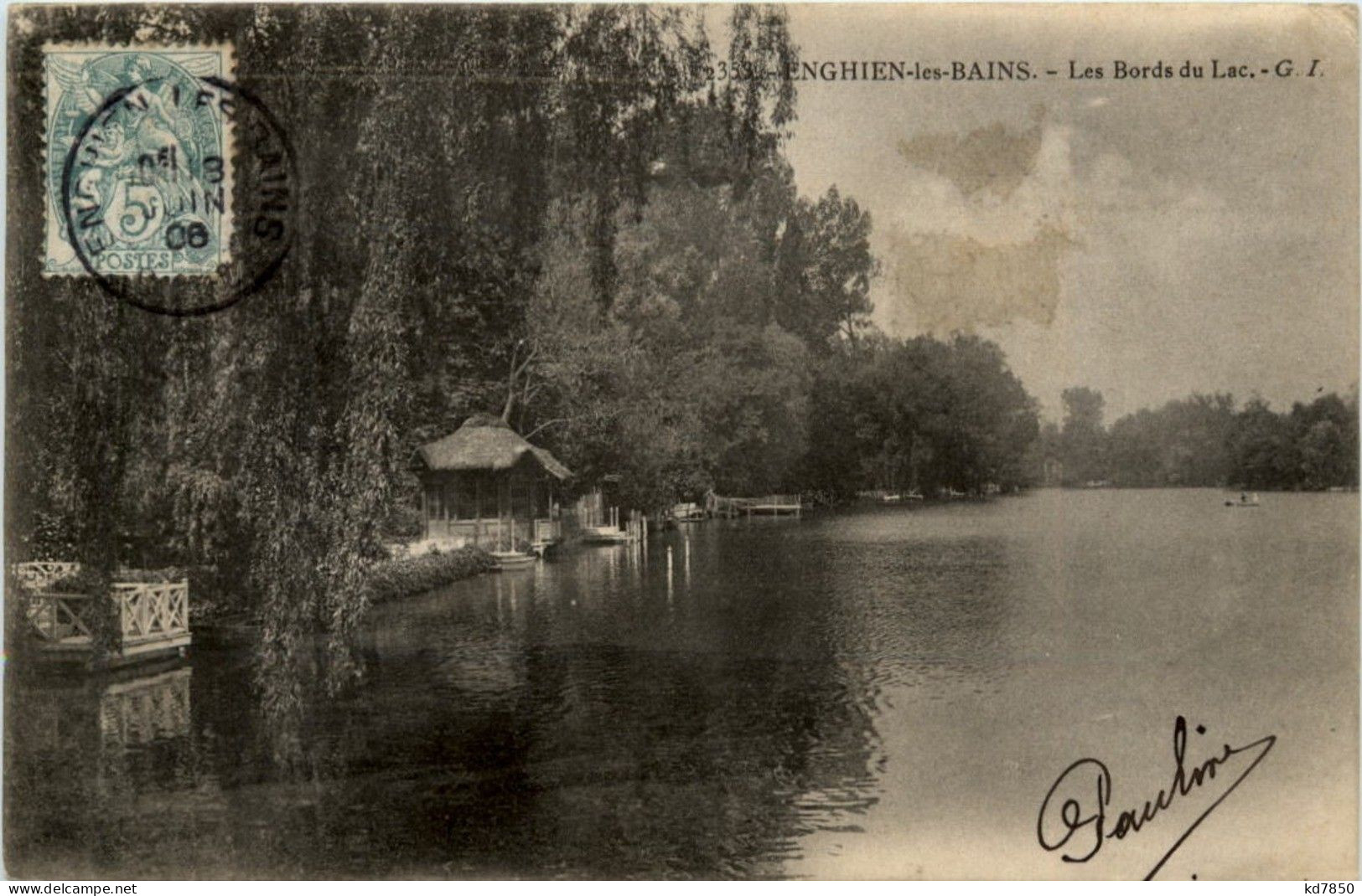 Enghien Les Bains - Les Bords Du Lac - Enghien Les Bains