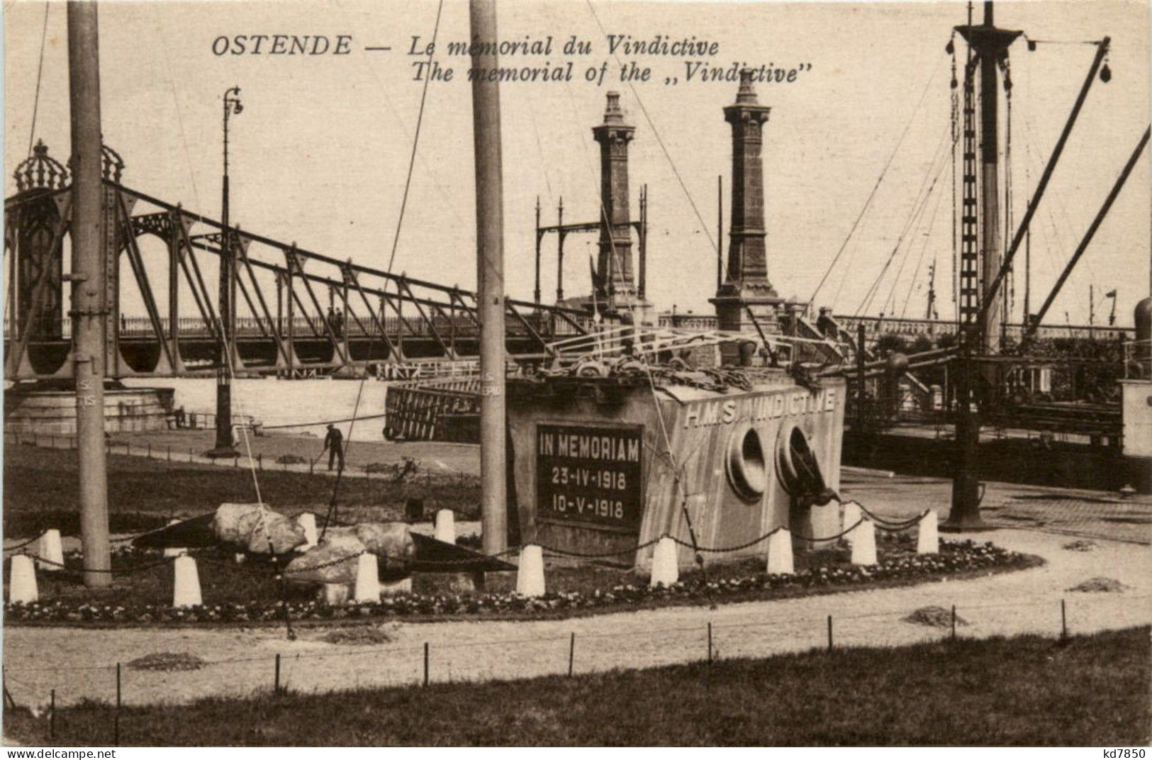 Ostende - Le Memorial Du Vindictive - Oostende