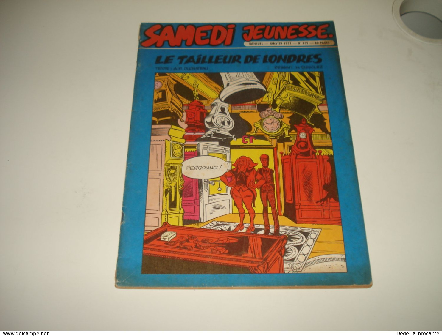 C55  / Samedi Jeunesse N° 159 - Couverture Duchateau Et Desclez  - E.O De 1971 - Samedi Jeunesse