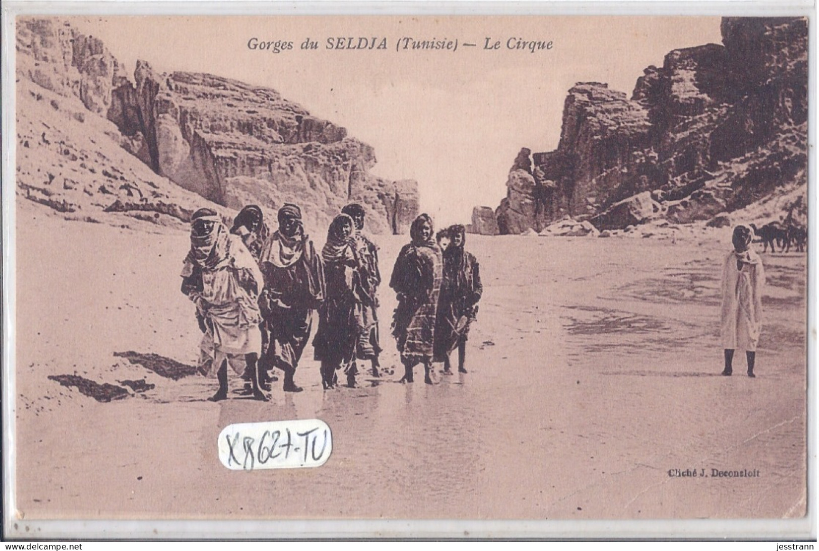 TUNISIE- GORGES DU SELDJA- LE CIRQUE - Túnez