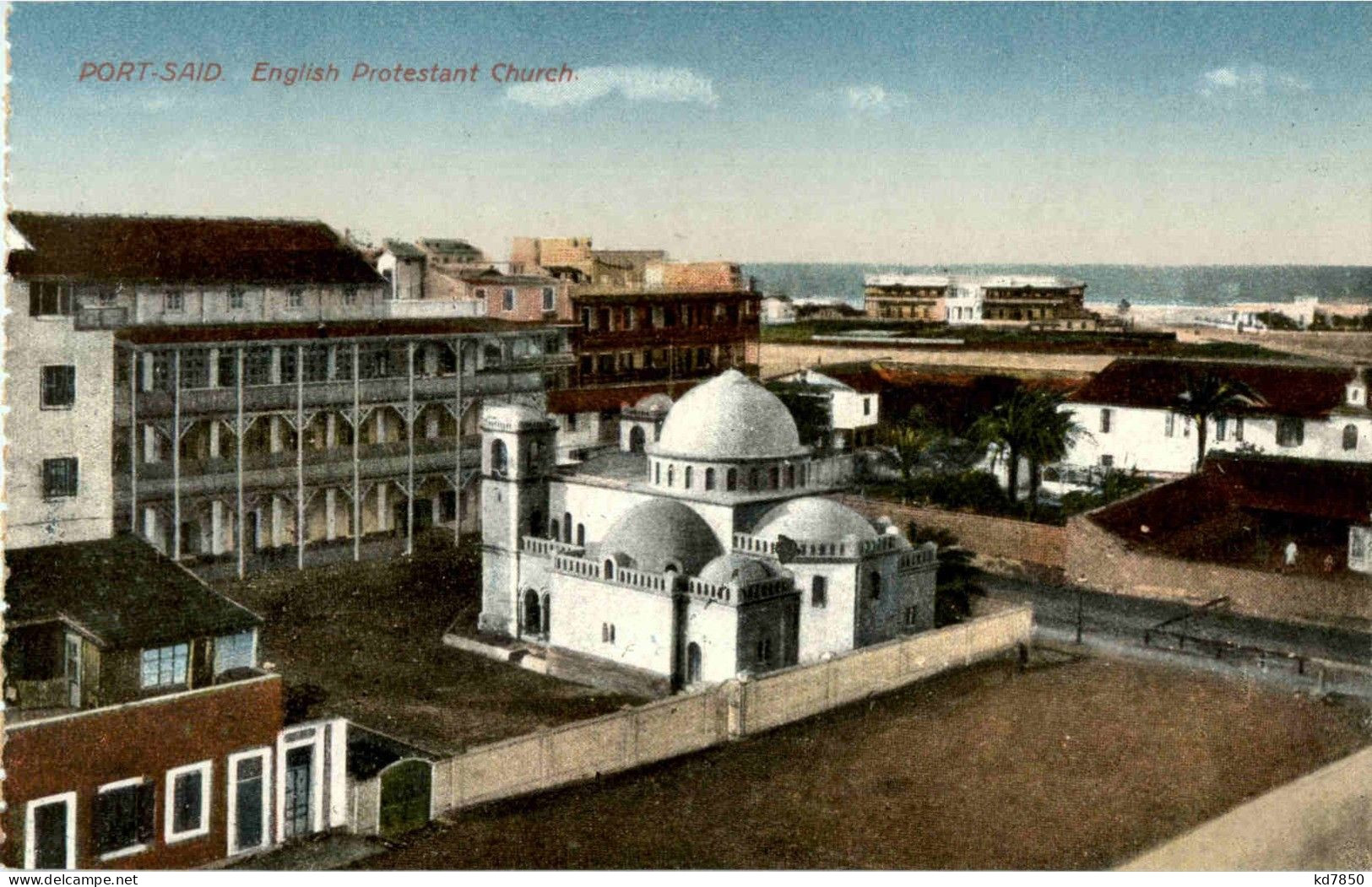 Port Said - English Protestant Church - Puerto Saíd