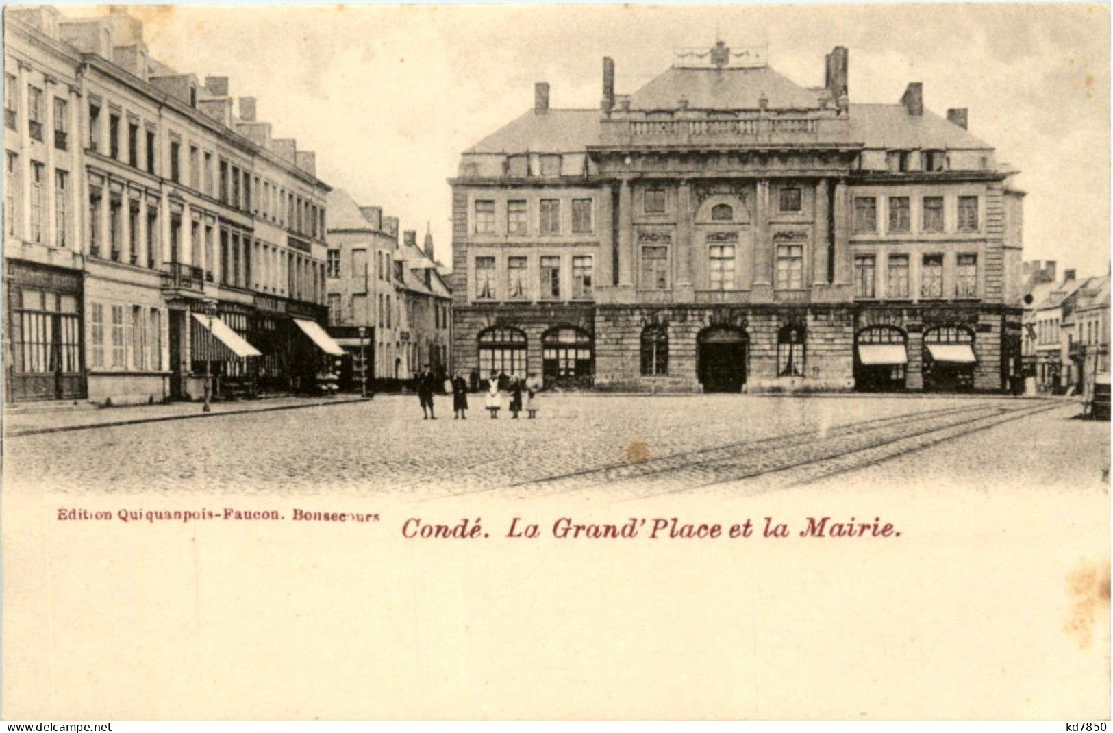 Conde - La Grand Place - Conde Sur Escaut