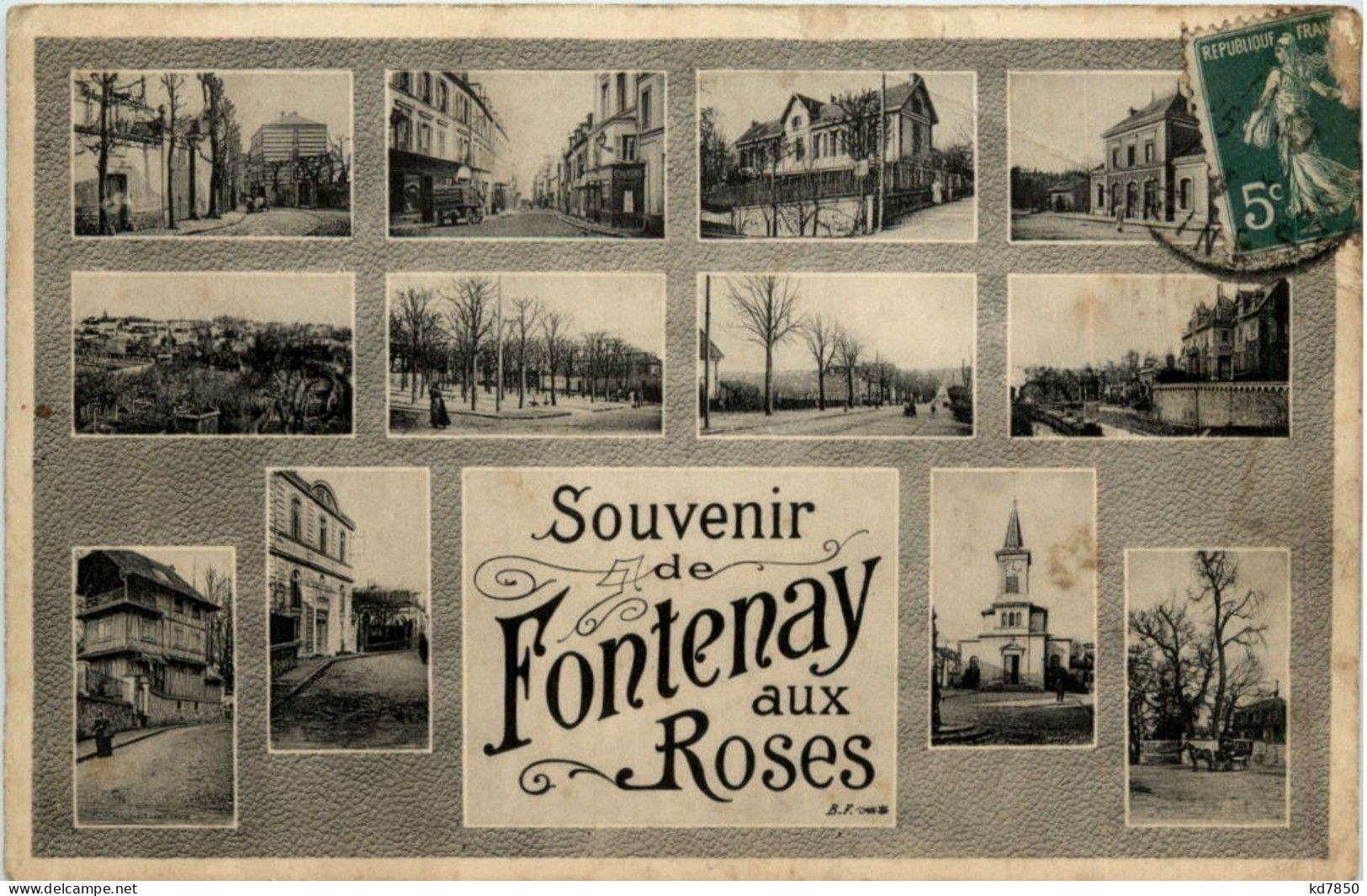 Souvenir De Fontenay Aux Roses - Fontenay Aux Roses