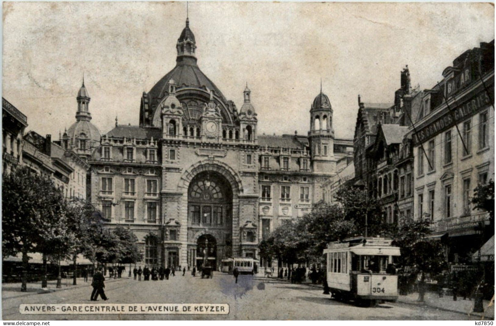 Anvers - Gare Centrale - Tramway - Antwerpen