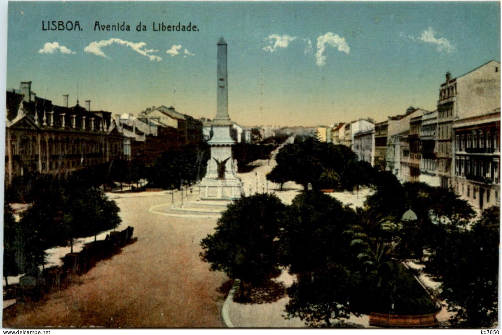 Lisboa - Avenida Da Liberdade - Lisboa