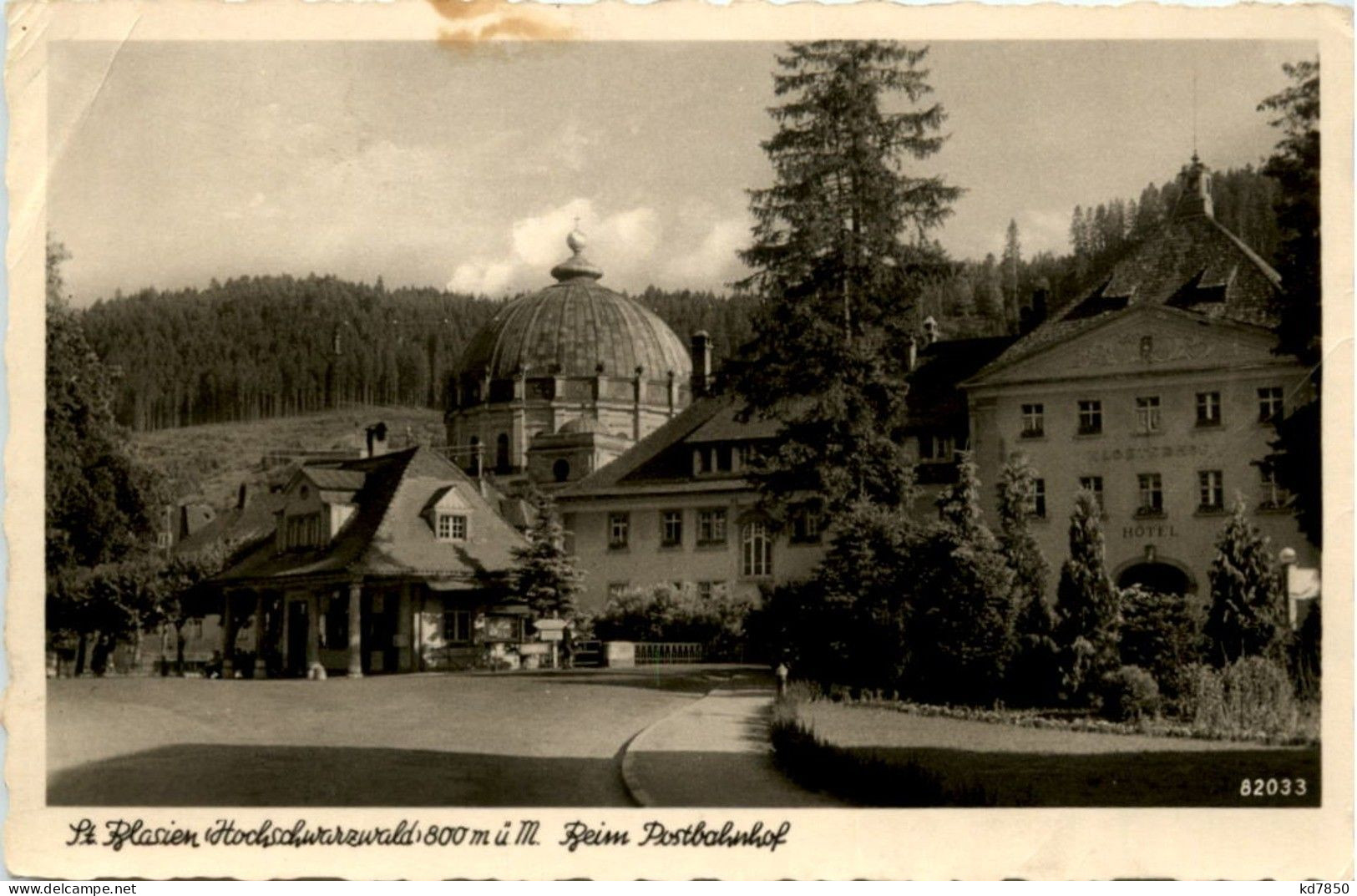 St. Blasien - Beim Postbahnhof - St. Blasien