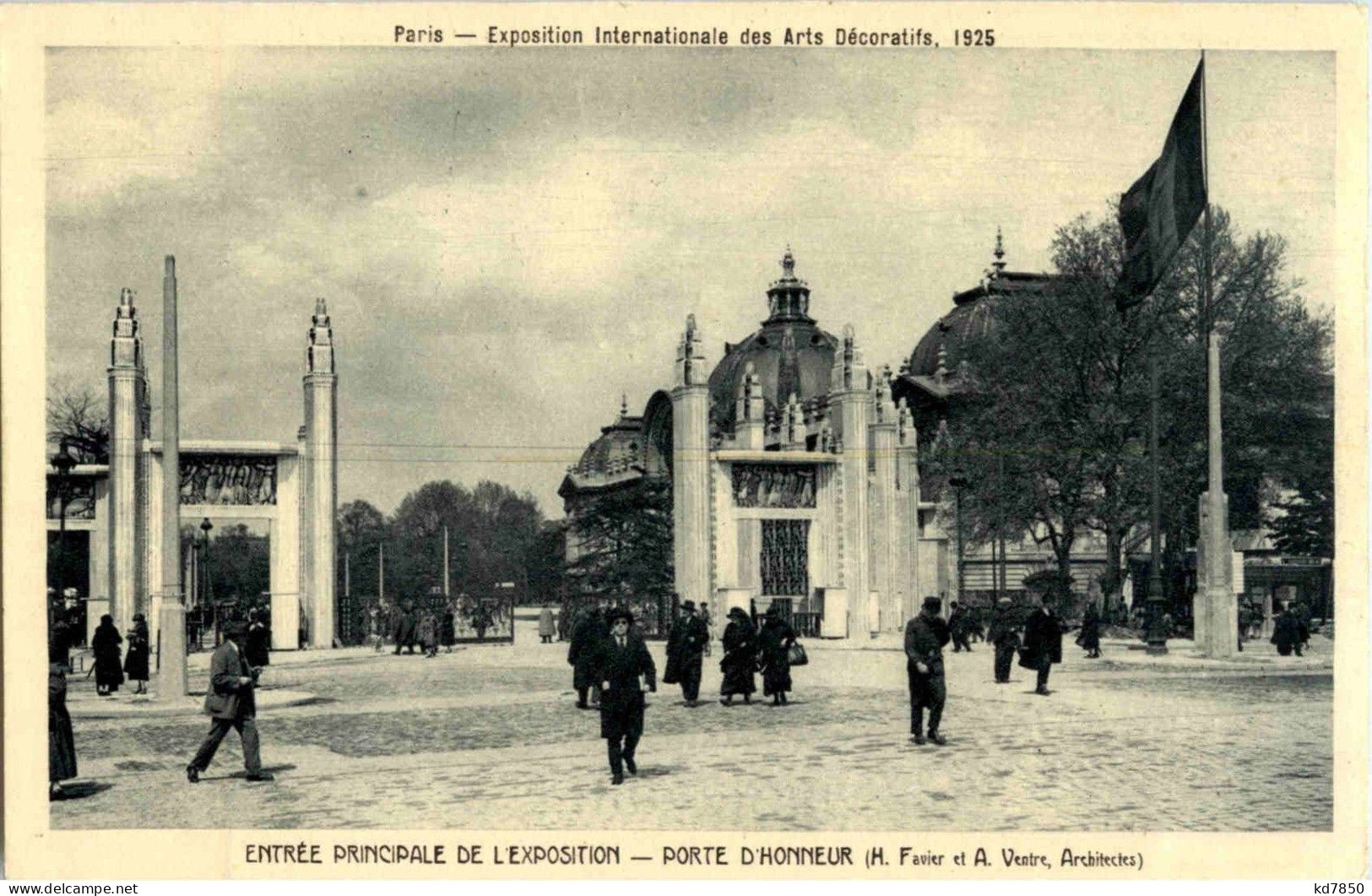 Paris - Exposition Internationale Des Arts 1925 - Tentoonstellingen