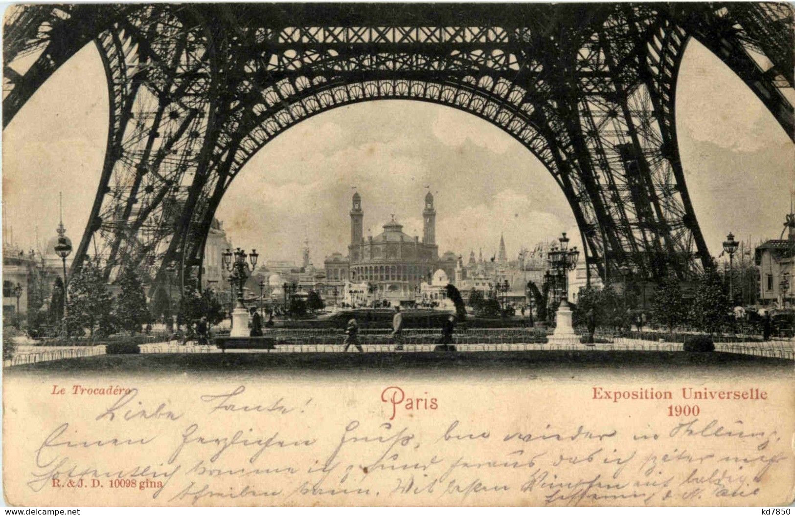 Paris - Exposition Universelle 1900 - Feldpost - Expositions