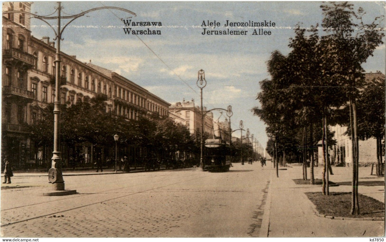 Warschau - Jerusalemer Allee - Feldpost - Polen