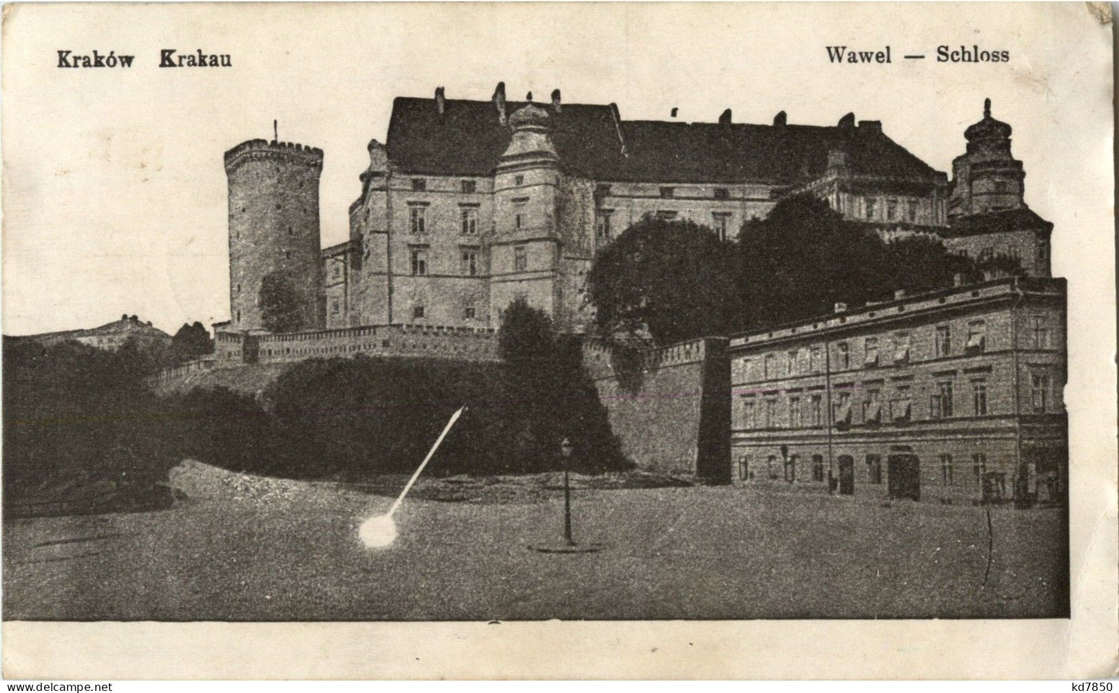 Krakau - Schloss - Feldpost - Polen