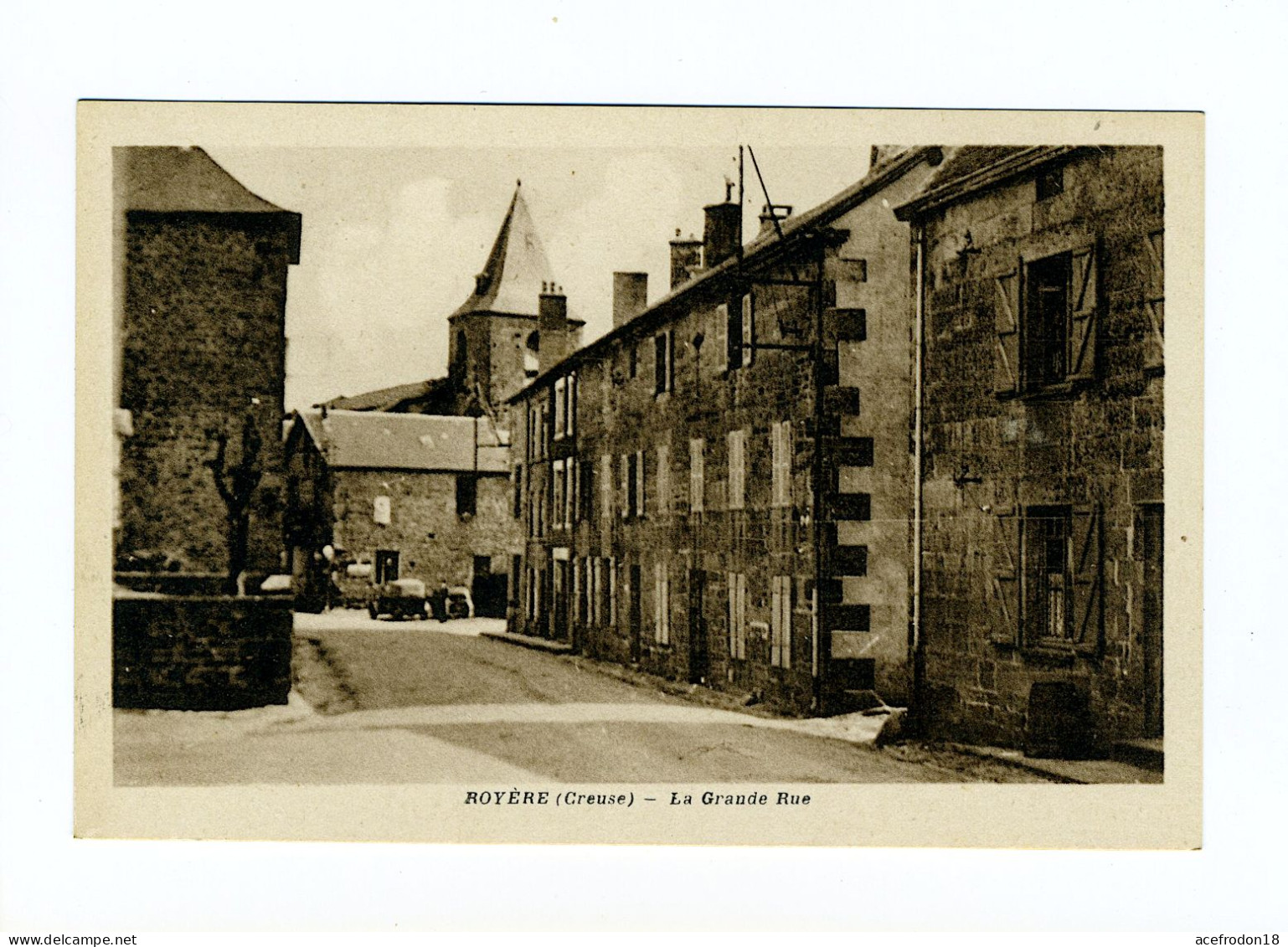 Royère - La Grande Rue - Royere