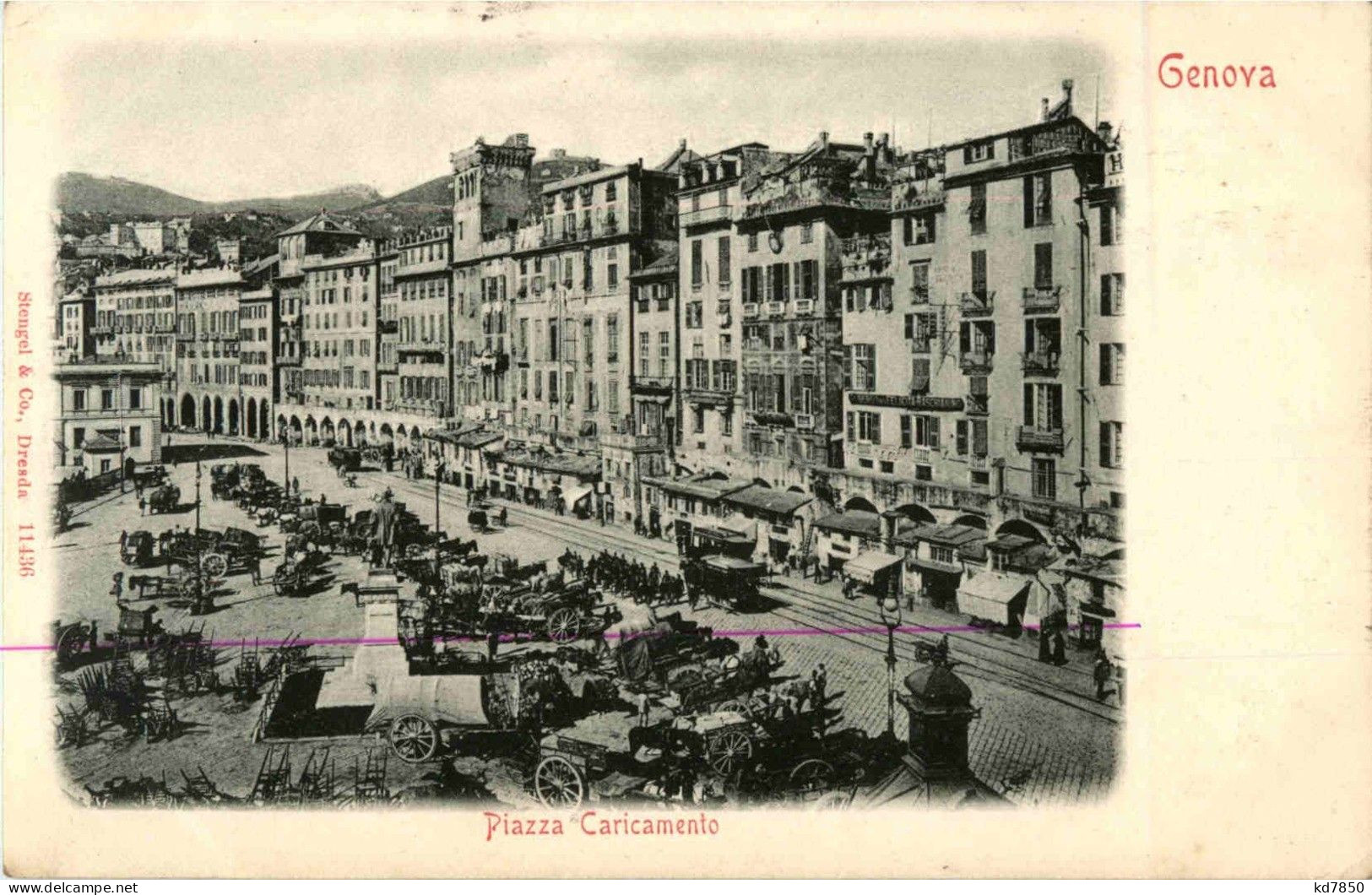 Genovo - Piazza Caricamento - Genova (Genua)