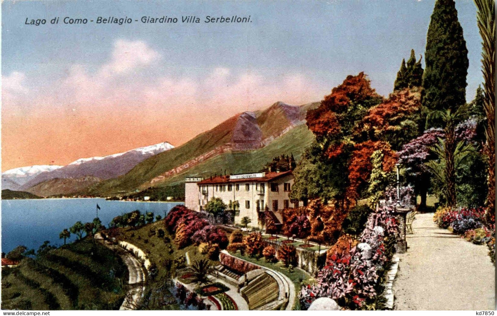 Bellagio - Giardino Villa Serbelloni - Autres & Non Classés