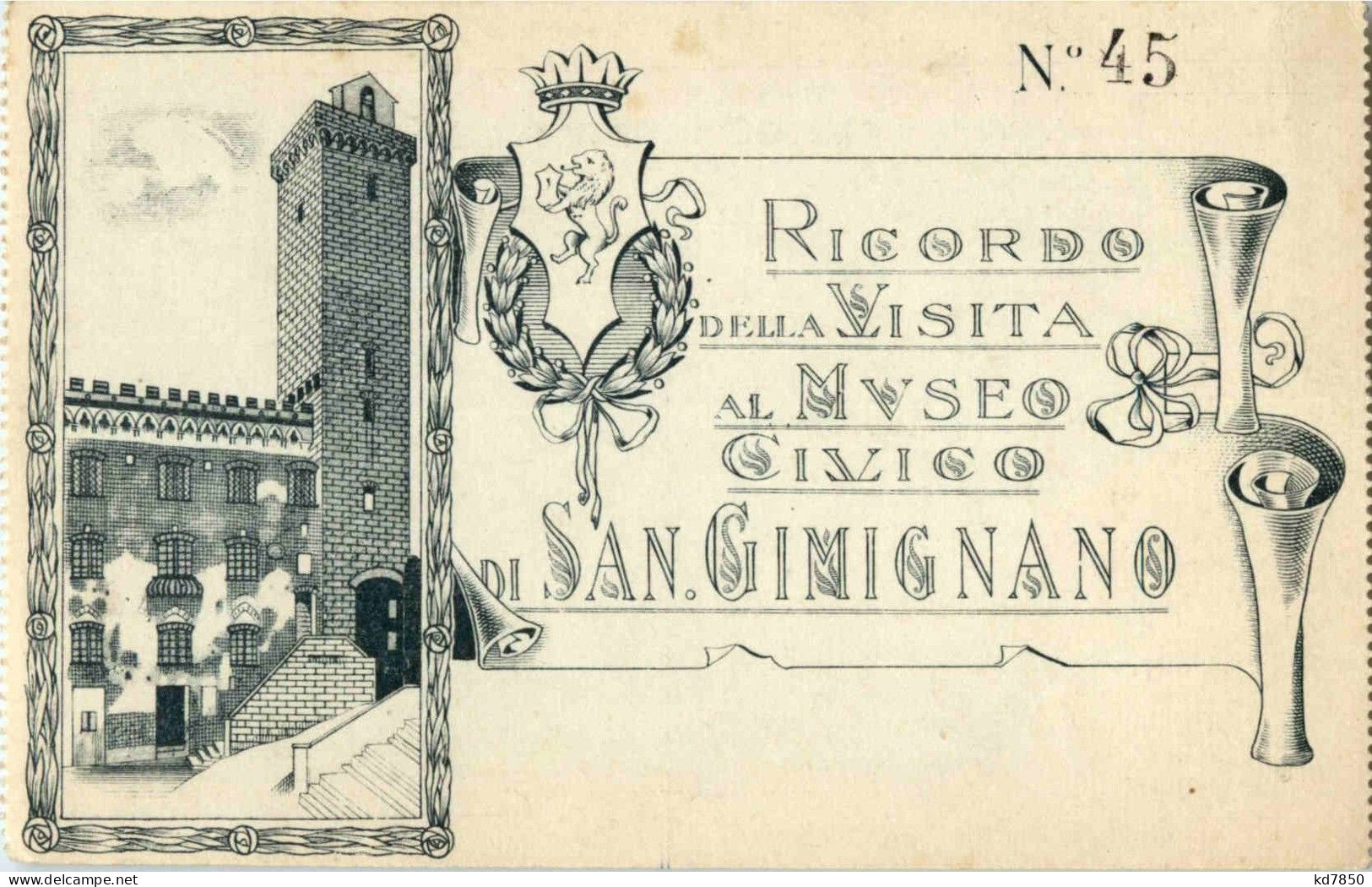 San Ginignano - Altri & Non Classificati