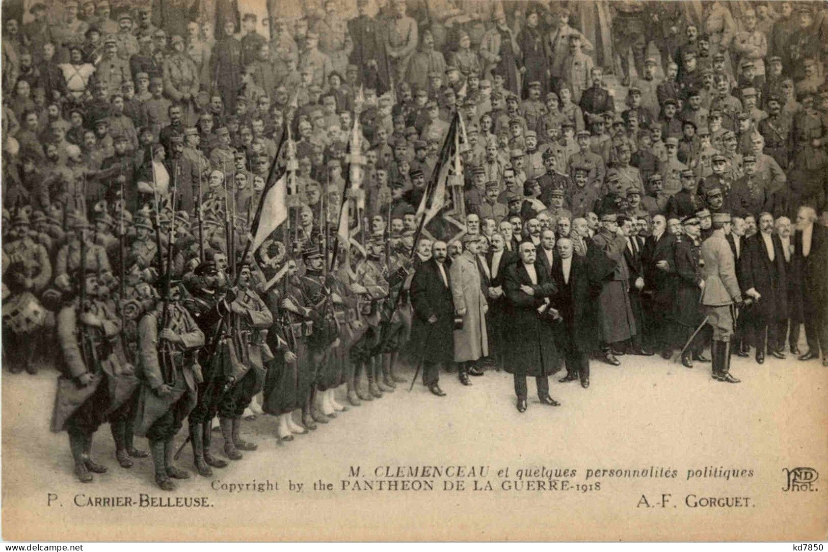 M. Clemenceau - Hombres Políticos Y Militares