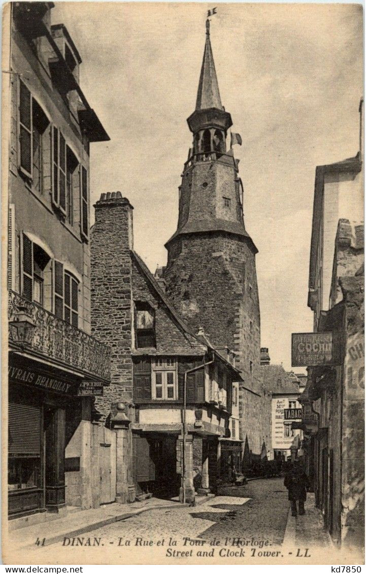 Dinan - La Rue De L Horloge - Dinan