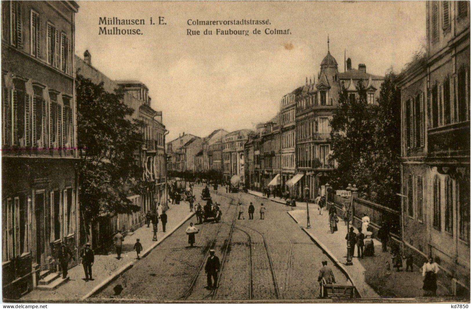 Mülhausen - Colmarervorstadtstrasse - Mulhouse