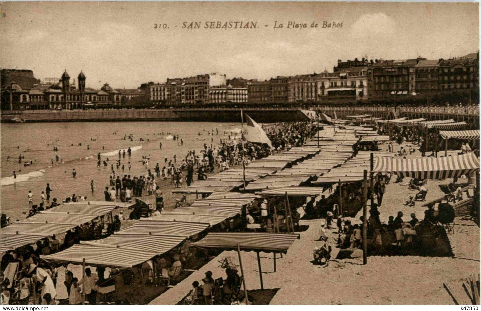 San Sebastien - La Playa De Banos - Guipúzcoa (San Sebastián)