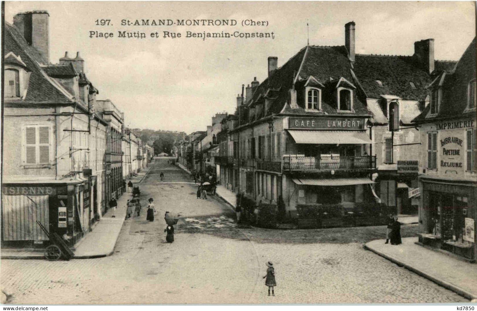 St. Amand Montrond - Place Mutin - Saint-Amand-Montrond