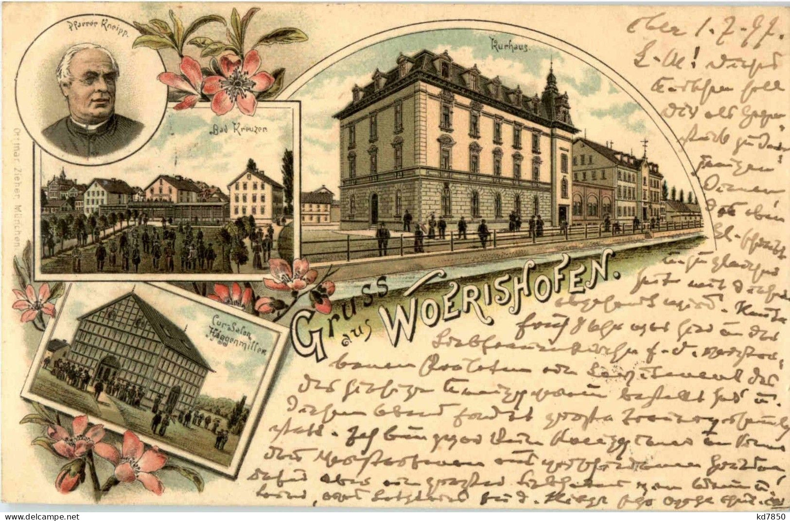 Gruss Aus Wörishofen - Litho - Bad Woerishofen