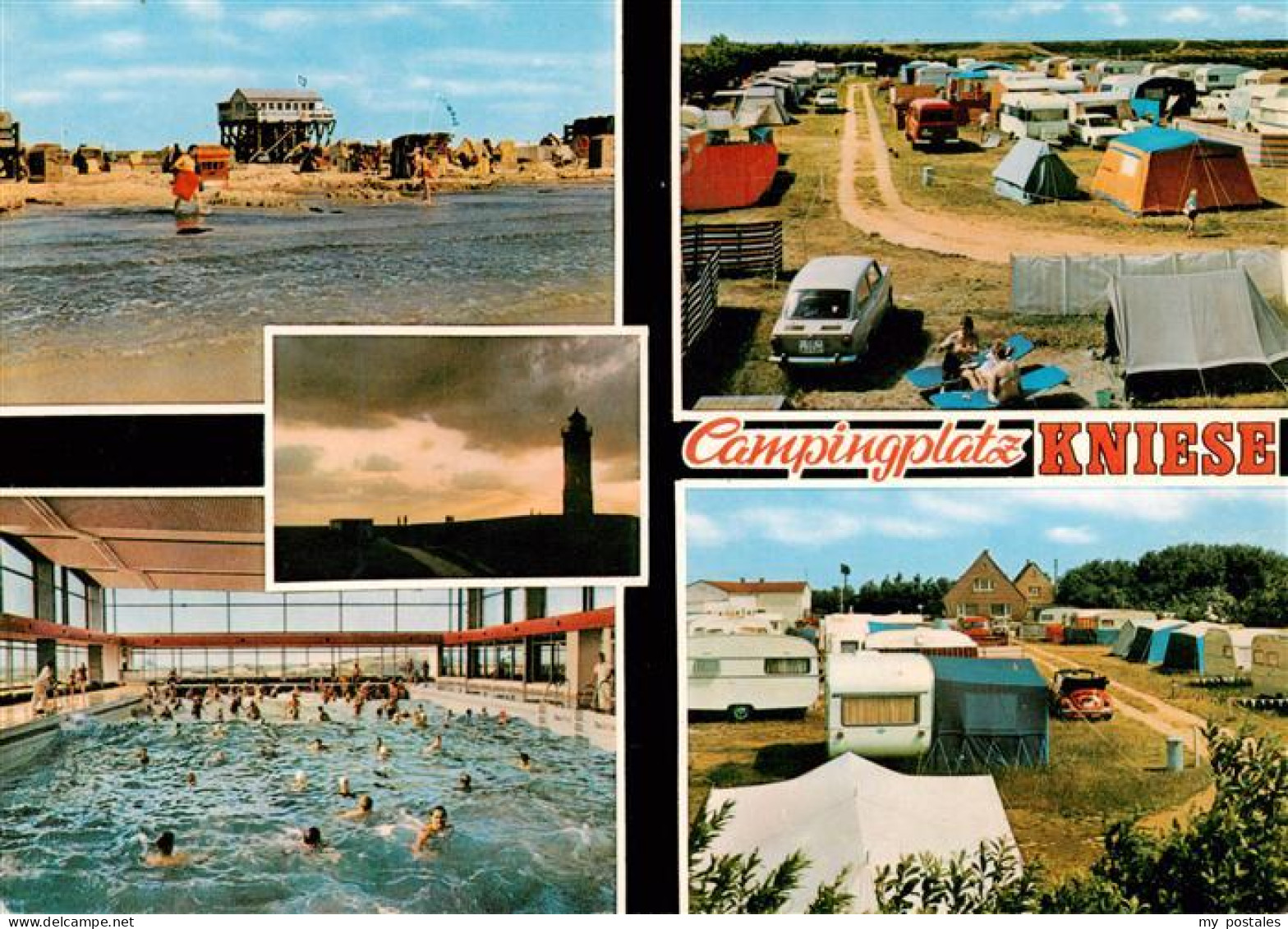 73884854 Boehl St Peter-Ording Campingplatz Kniese Strand Meerwasser Schwimmhall - St. Peter-Ording