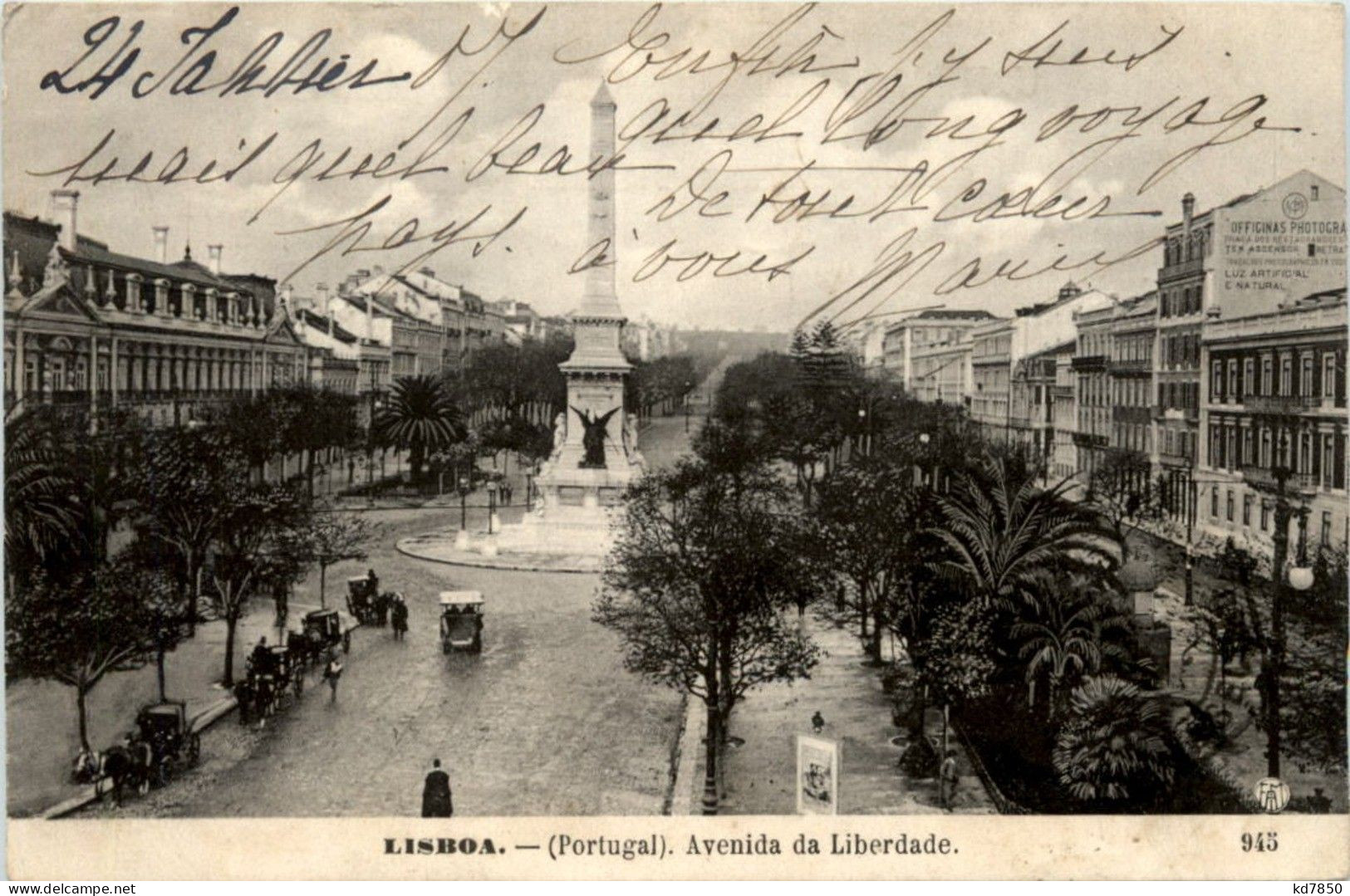 Lisboa - Avenida Da Liberdade - Lisboa