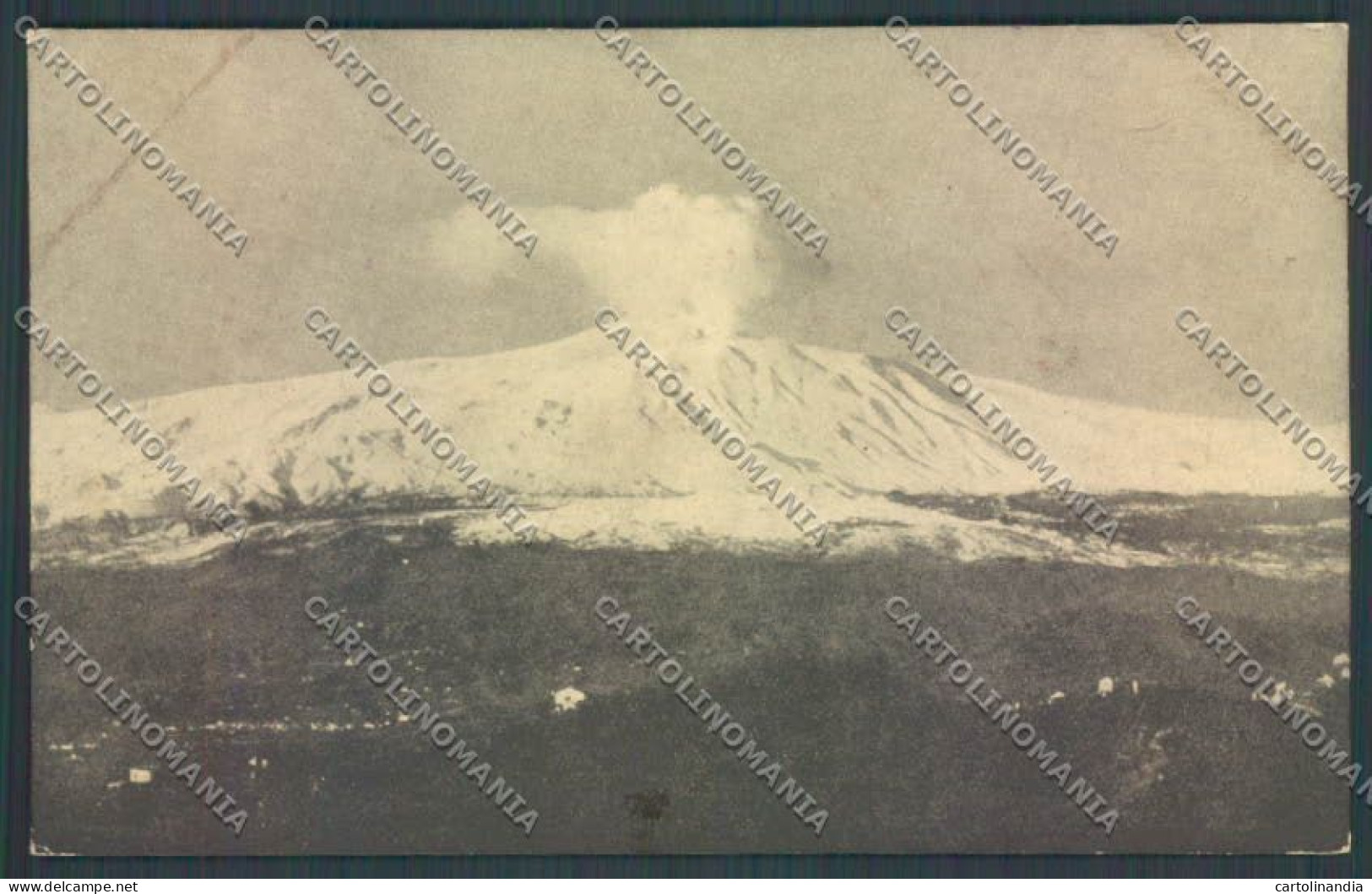 Catania Città Vulcano Etna CAI Cartolina ZB8772 - Catania