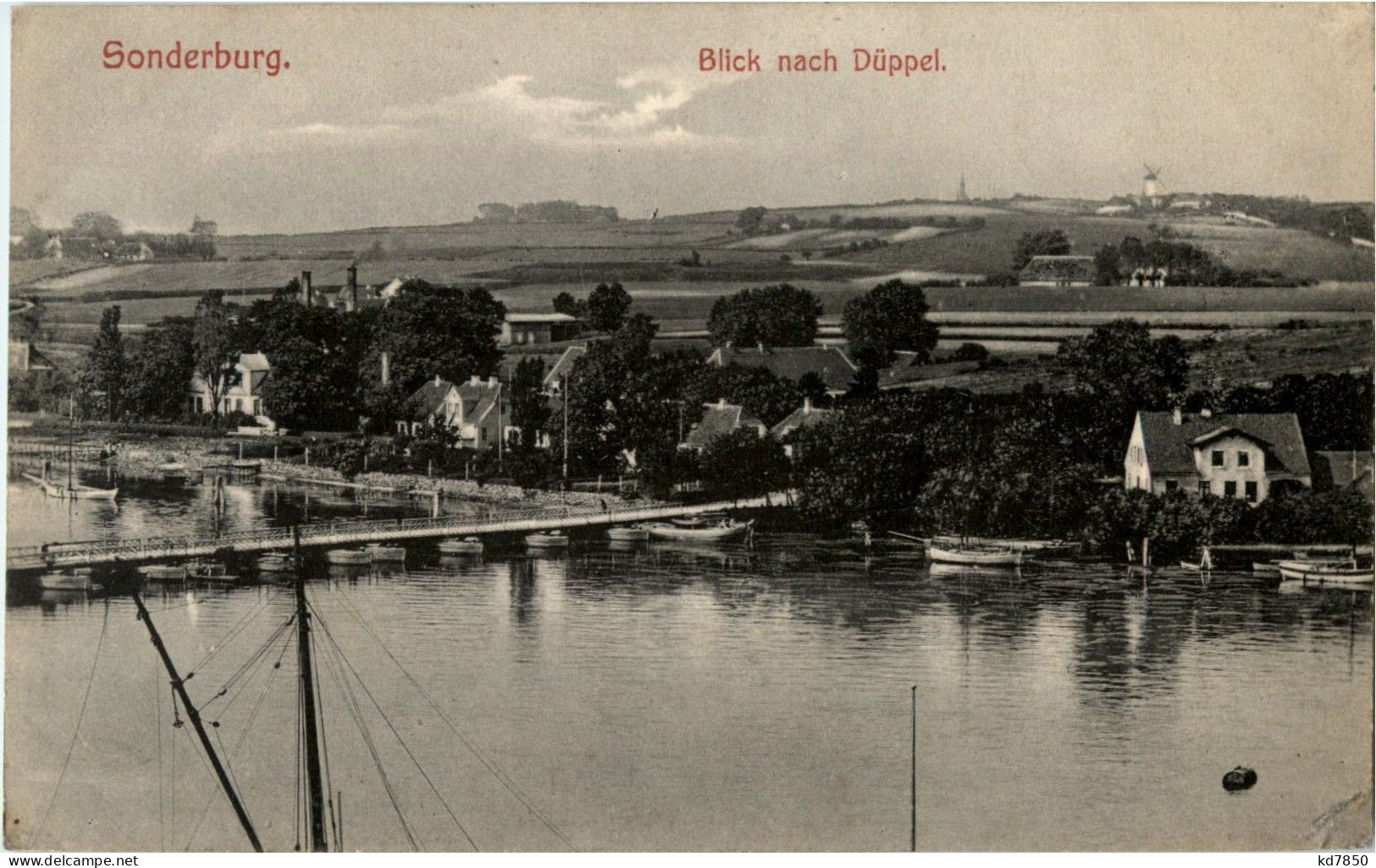 Sonderburg - Blick Nach Düppel - Dänemark