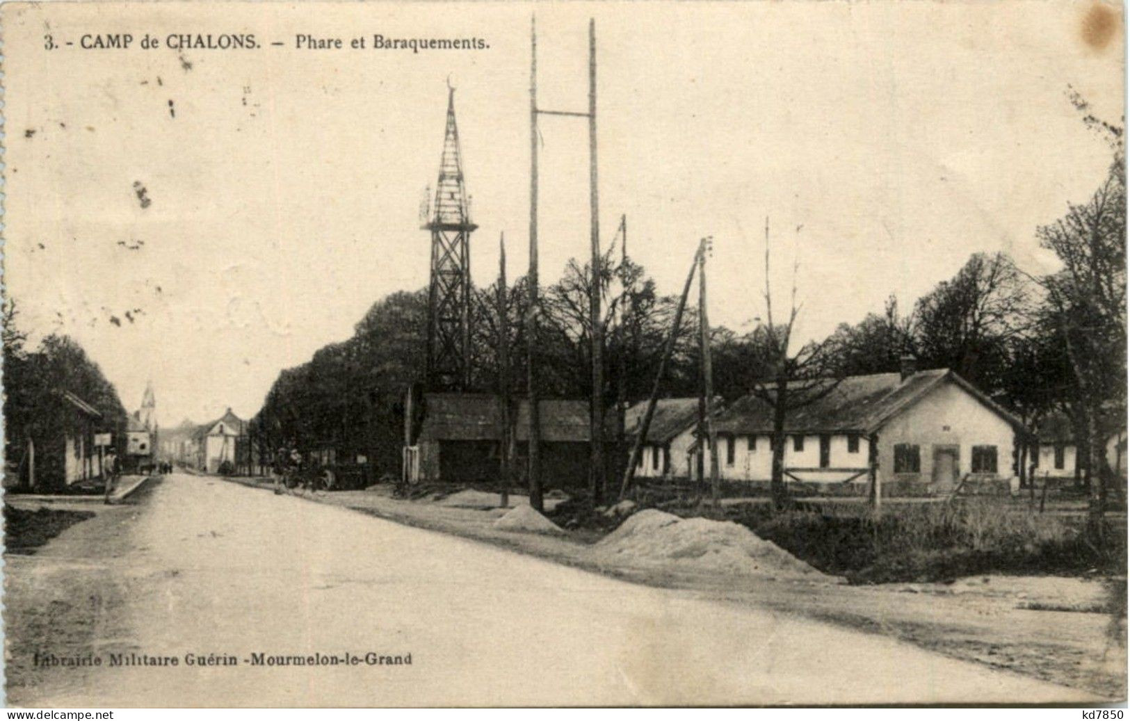 Camp De Chalons - Phare Et Baraquements - Camp De Châlons - Mourmelon