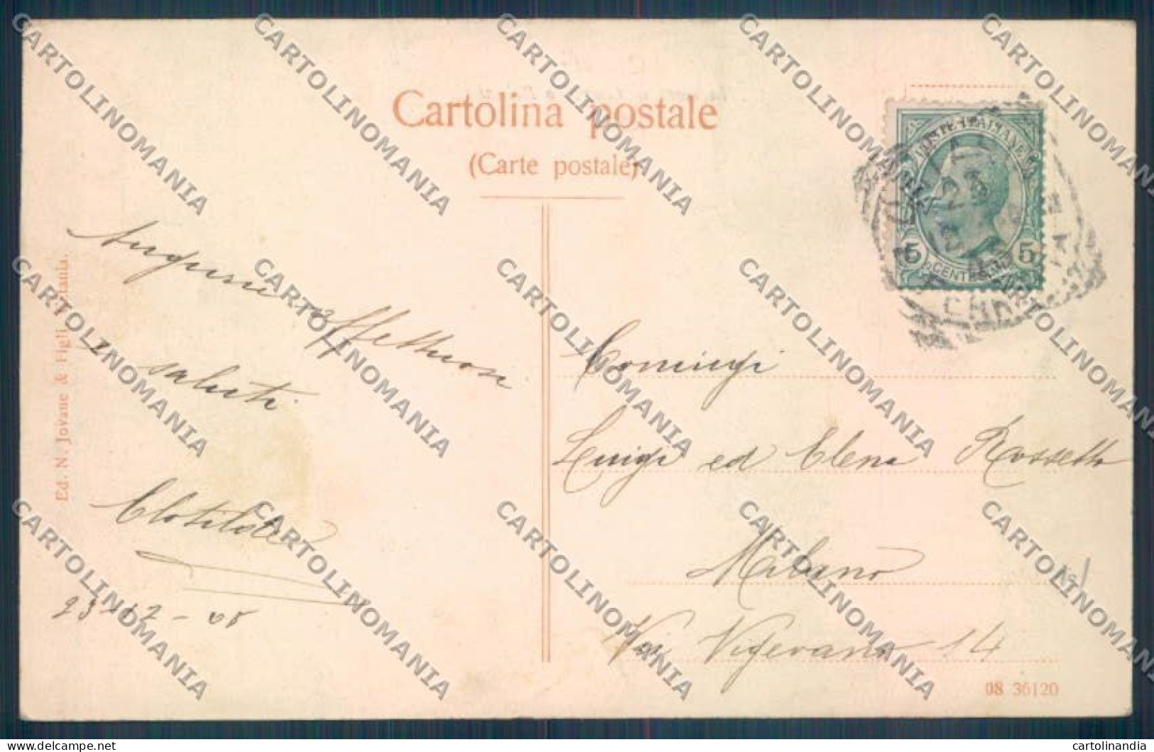 Catania Città Cartolina ZB8785 - Catania