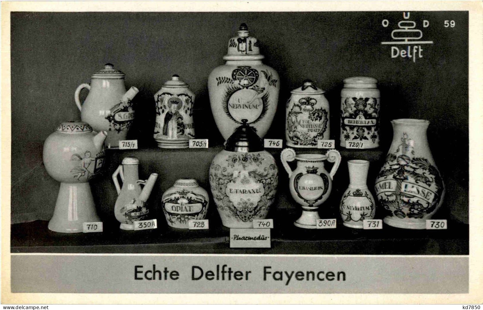 Echte Delfter Fayencen - Delft