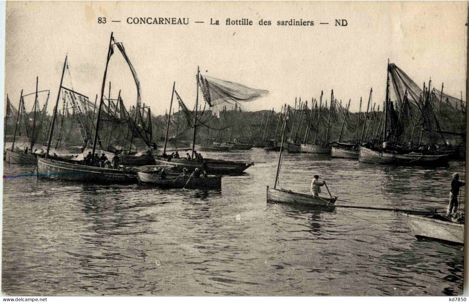 Concarneau - La Flottille Des Sardiniers - Concarneau
