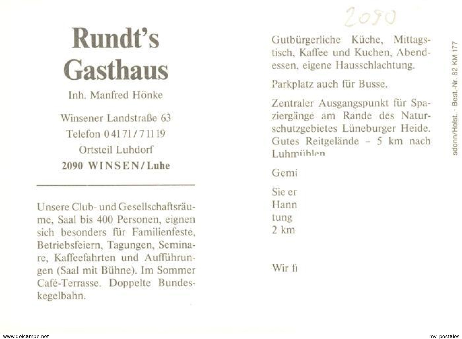 73884838 Luhdorf Rundts Gasthaus Luhdorf - Winsen