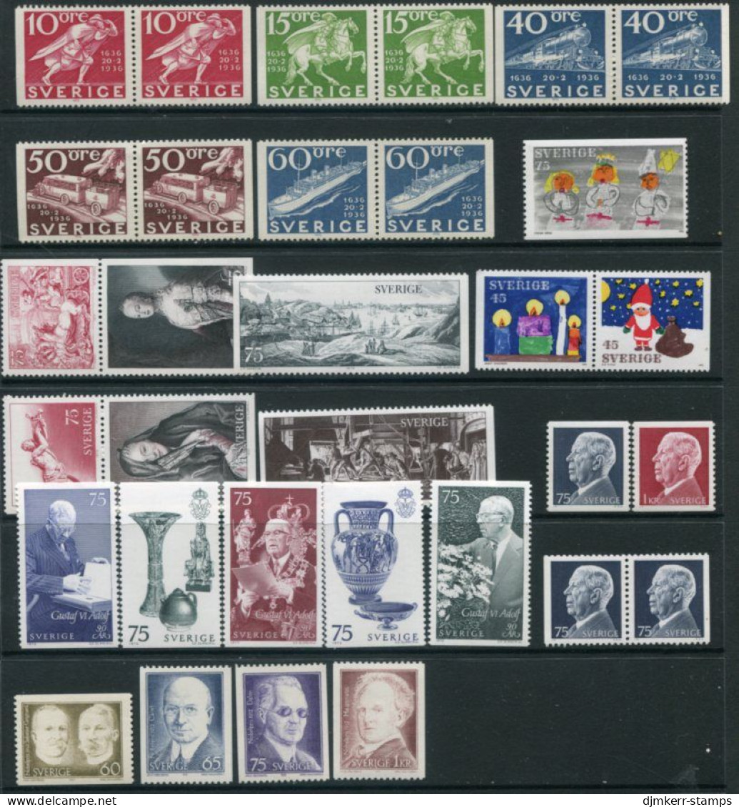 SWEDEN 1972 Complete Issues MNH / **.  Michel 737-89 - Nuovi