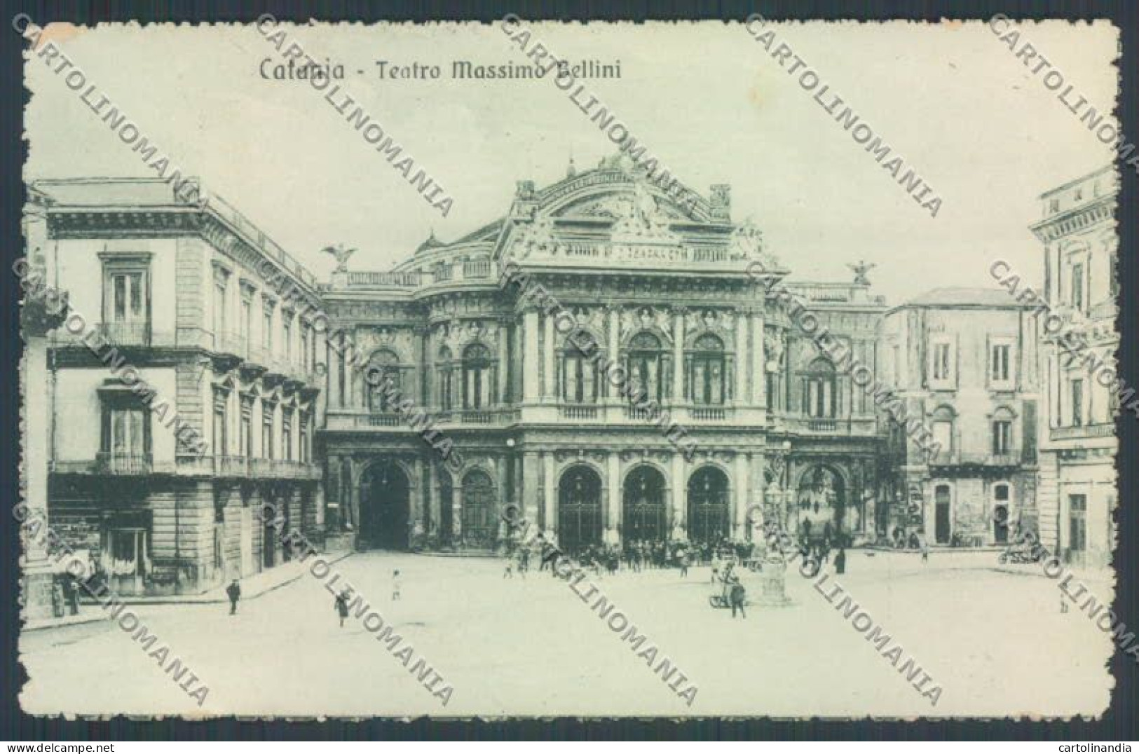 Catania Città Teatro Bellini Cartolina ZB8809 - Catania