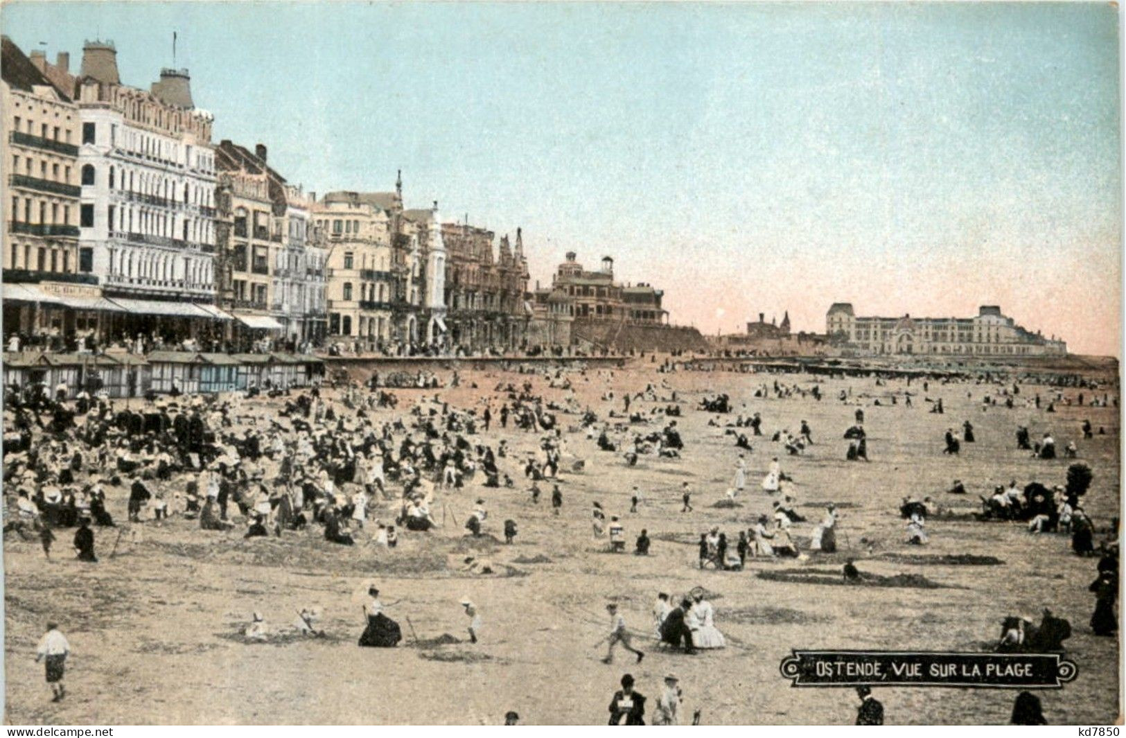 Ostende - Vue Sur La Plage - Oostende