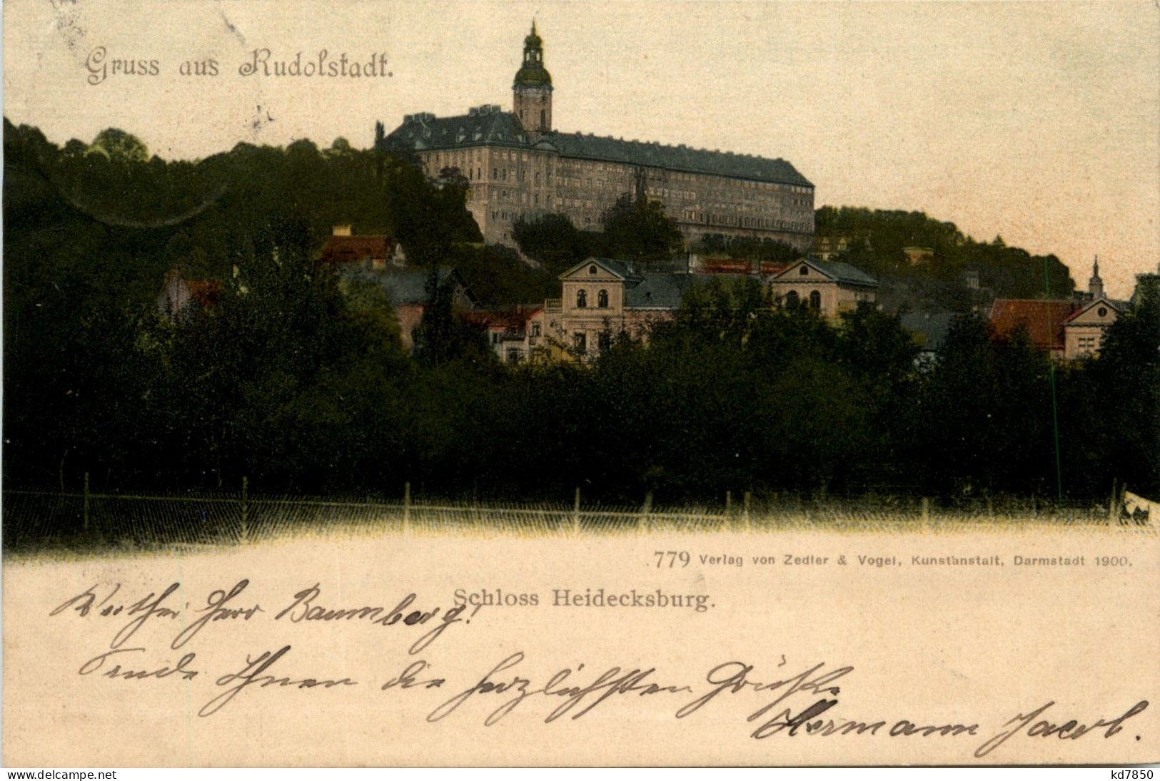 Rudolstadt I. Thür. - Schloss Heidecksburg - Rudolstadt