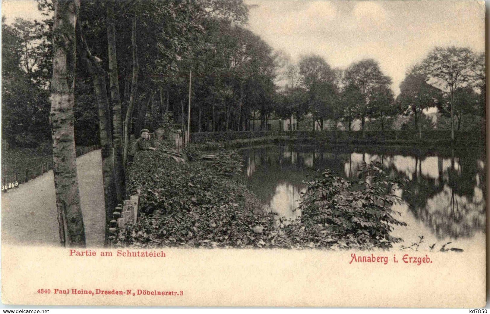 Annaberg - Partie Am Schutzteich - Annaberg-Buchholz